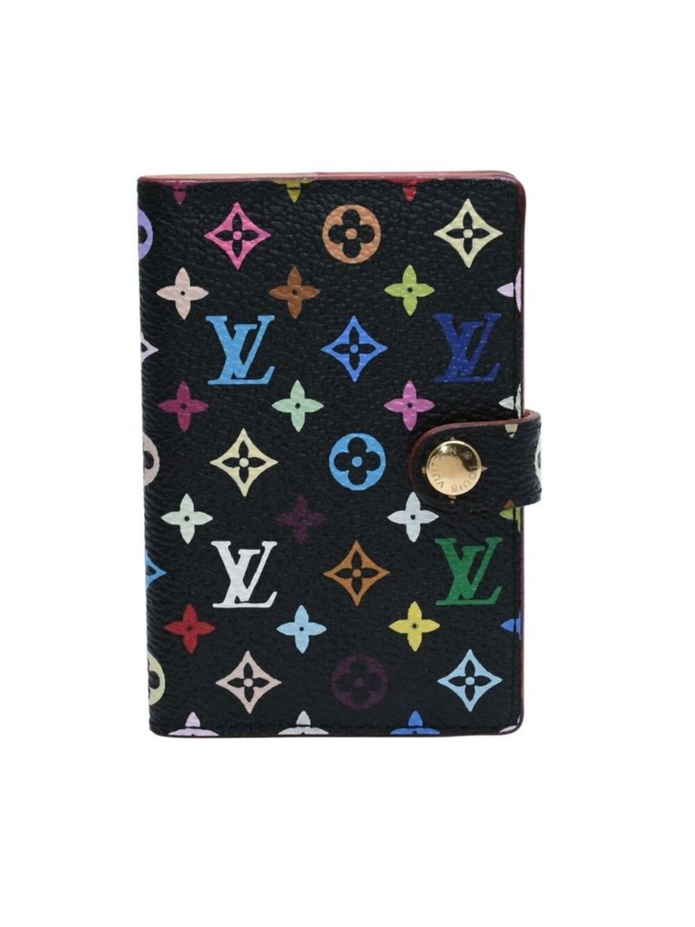 Louis Vuitton Carnet Duval Agenda Mini Notebook Cover Monogram Multicolor
